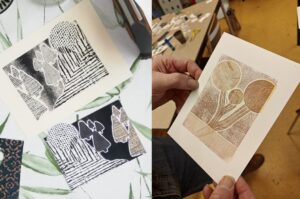 Workshop Materiaaldruk